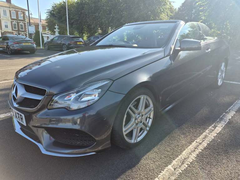 2014 Mercedes-Benz E Class E250 CDI AMG Sport 2dr 7G-Tronic CONVERTIBLE Diesel Automatic