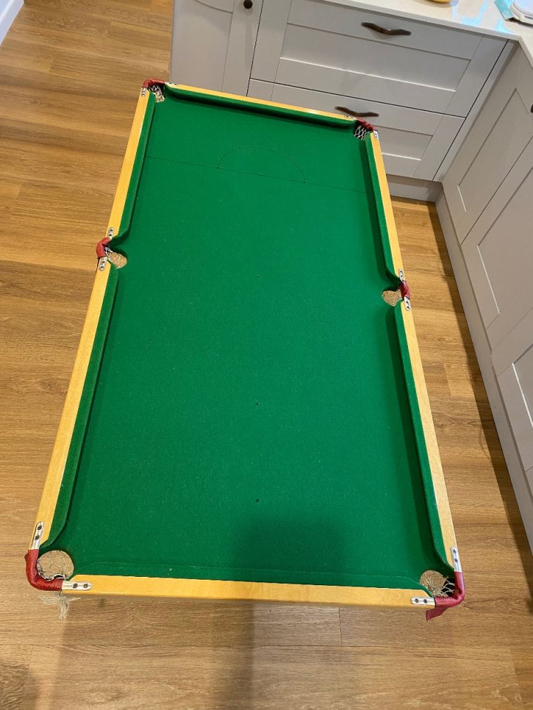 FREE 5ft Snooker Table with Table football stand