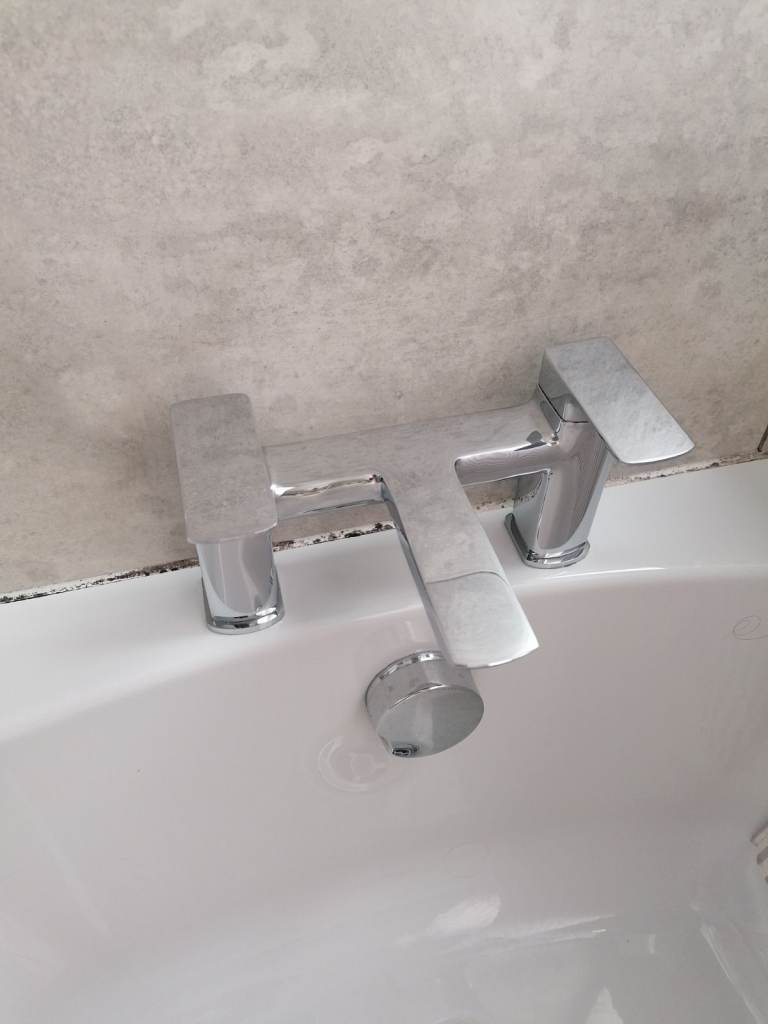 Bath Mixer Taps Chrome