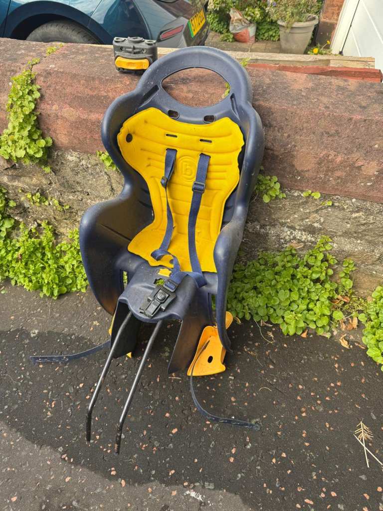 bellelli Child Rear Bicycle Seat - MR FOX (up to 22 kg) Standard B-Fix For Cycle Frames