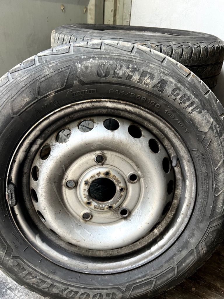 16" FORD TRANSIT CUSTOM  2012 - 2023 Steel Wheel STEEL RIM (Set of 4)