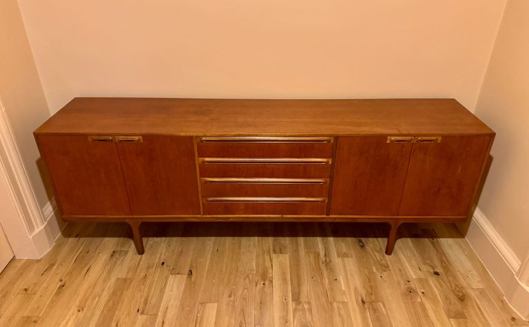 Mid Century Teak Sideboard designed by Tom Robertson for McIntosh of Kirkcaldy