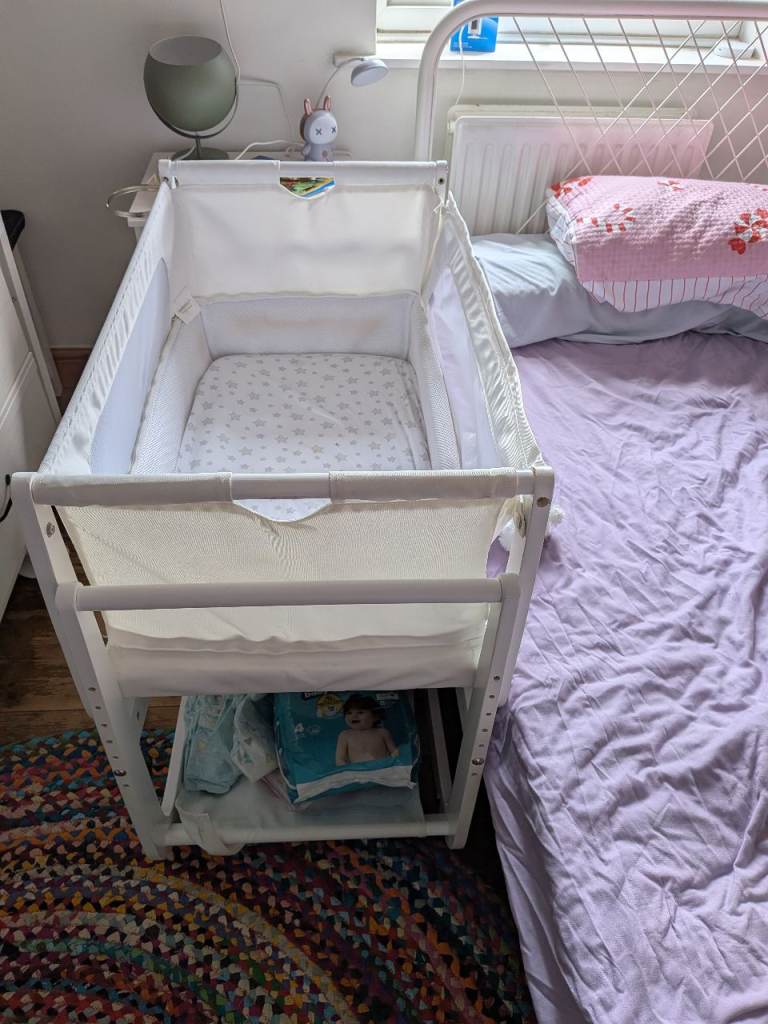 Baby Co-Sleeper Cot Bed – Good Condition