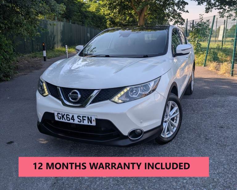 2014 NISSAN QASHQAI 1.2 PETROL | MANUAL | PAN ROOF | REVERSE CAMERA | FULL HISTORY | 1 YEAR WARRANTY