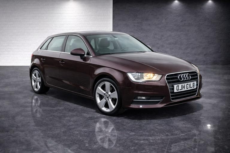 2013 13 AUDI A3 1.4 TFSI 5 DOOR HATCHBACK PETROL RED MANUAL 120BHP
