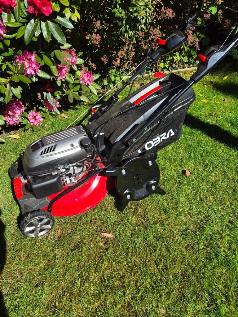 Cobra electric  start lawnmower 