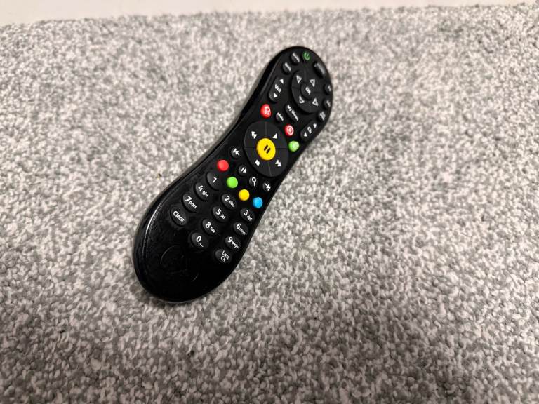 Virgin TV TiVo Remote Control – Genuine – Fully Working