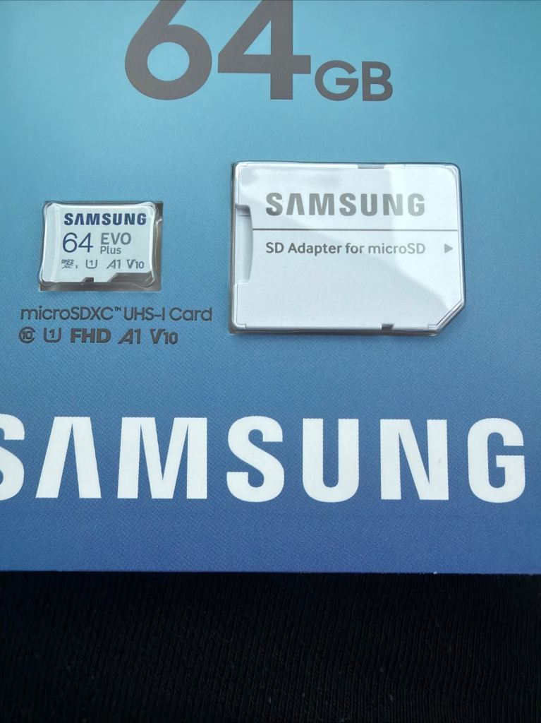New Samsung EVO Plus 64GB MicroSDXC Card with SD Adapter