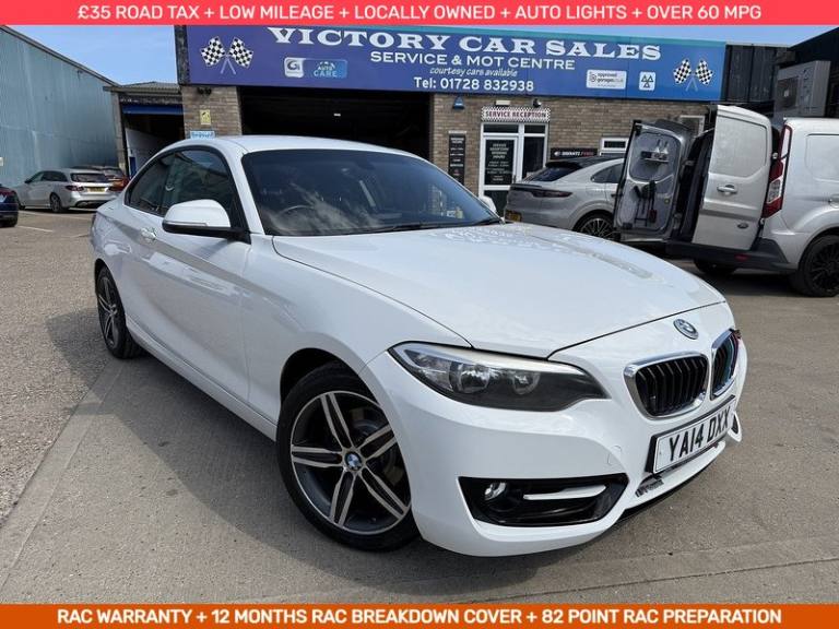 2014 BMW 2 Series 218d Sport Coupe Diesel Manual