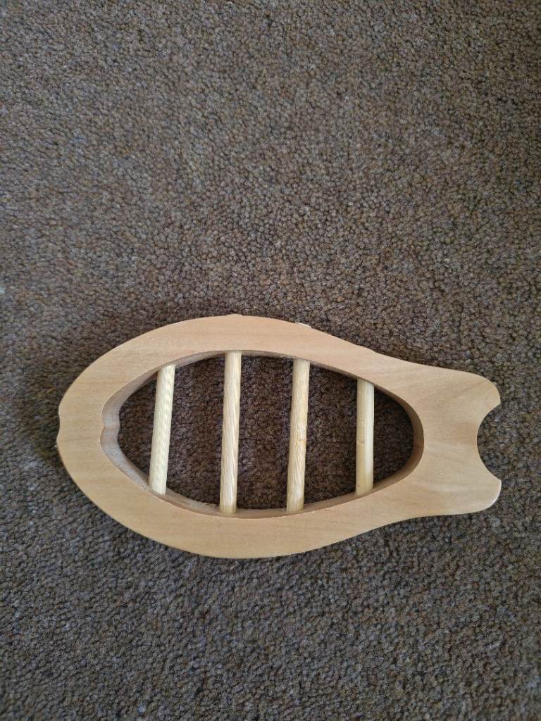 New Kin Kind wooden soap dish 