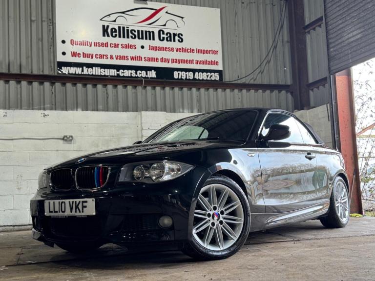2010 BMW 1 Series 2.0 118d M Sport Steptronic Euro 5 2dr CONVERTIBLE Diesel Automatic