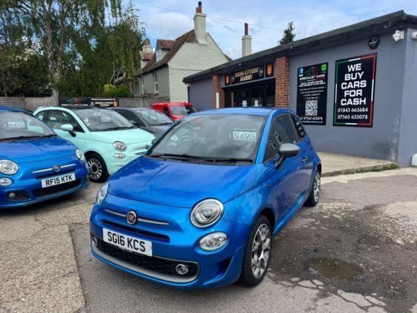 2016 Fiat 500 1.2 S 3dr HATCHBACK Petrol Manual