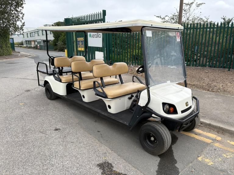 CUSHMAN 8 SEATER BUGGY EZGO - KAWASAKI 350 4 STROKE PETROL-1 DIRECT COMPANY