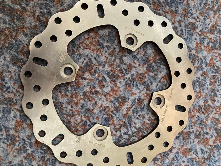 EBC Stainless Steel Rear Disc - MD4138 Triumph 675R 2013 - 2020