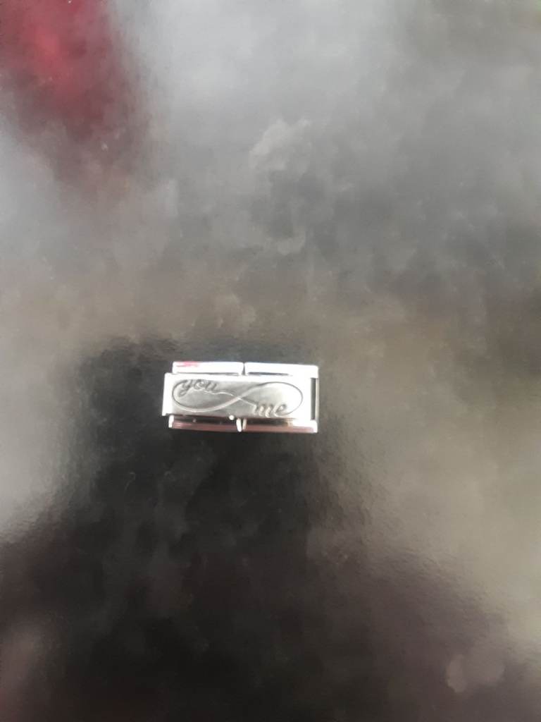 Genuine nomination eternity charm