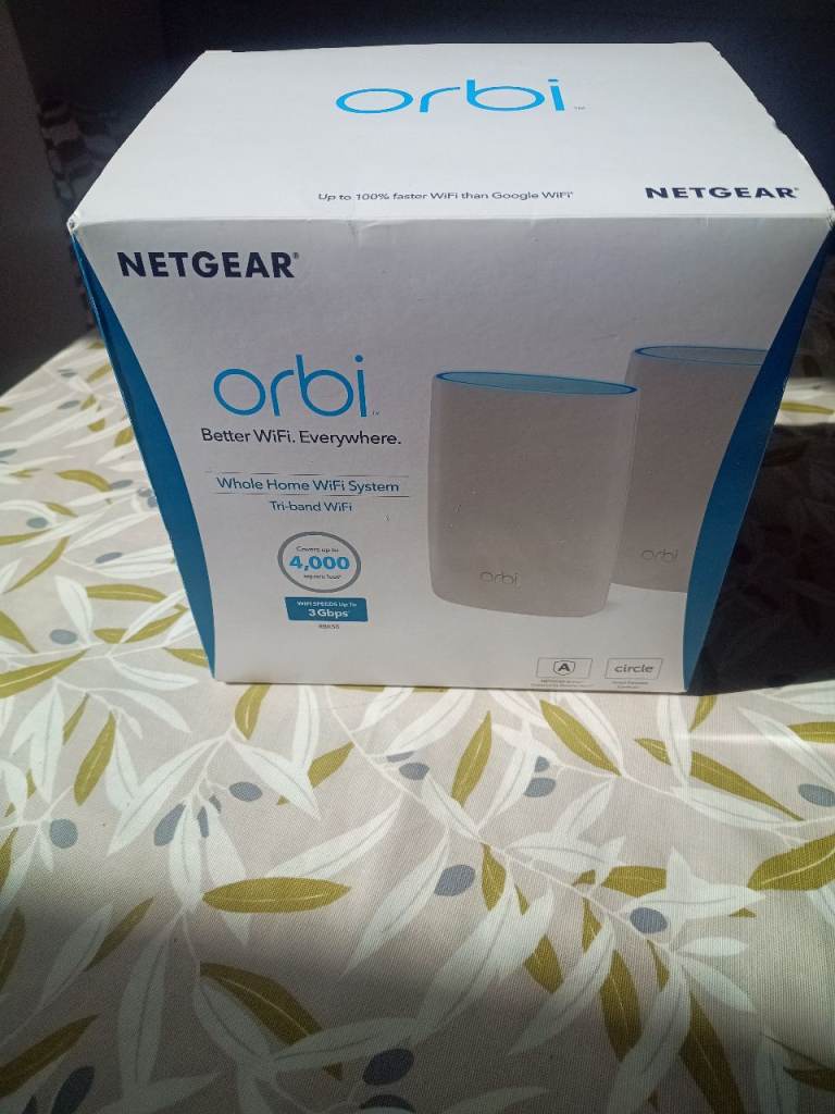 Netgear Orbi Whole Home WiFi System – Brand New, Boxed