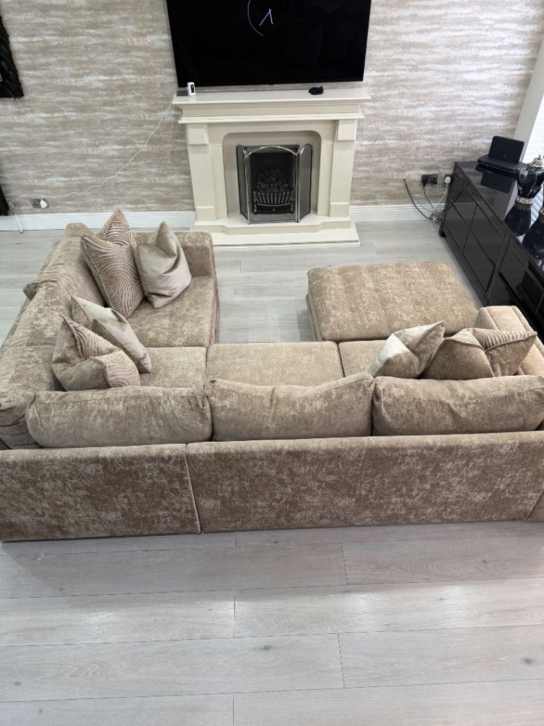 Sofology Midas Corner Sofa & Footstool