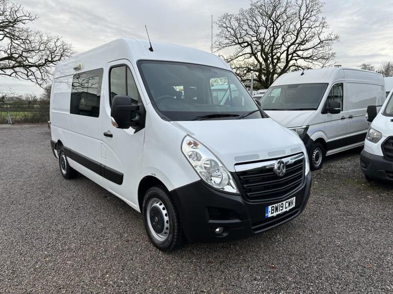 VAUXHALL MOVANO COMBI-CREW-WELFARE-MESS VAN 2019