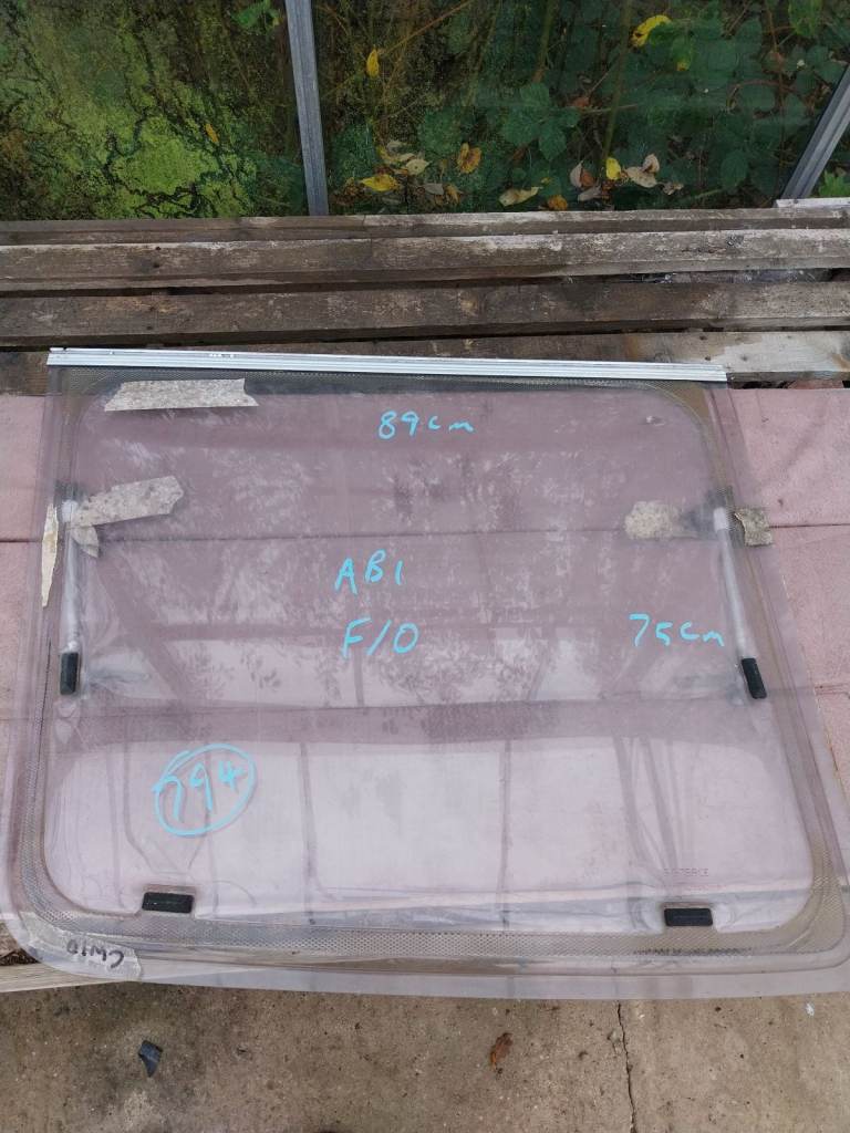 Abi caravan front offside window 