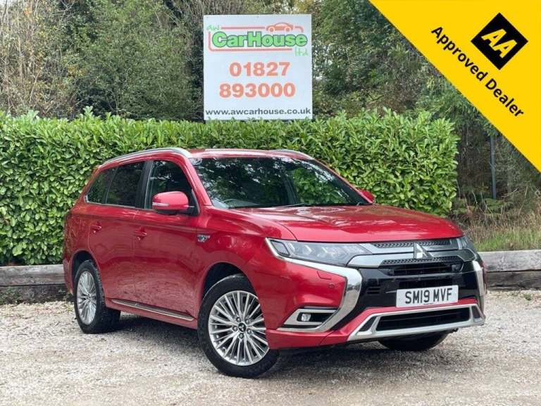 2019 19 MITSUBISHI OUTLANDER 2.4H TWINMOTOR 13.8KWH 4HS SUV 5DR PETROL PLUG-IN H