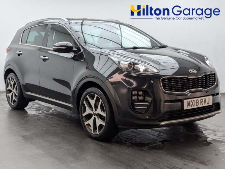 2018 Kia Sportage 1.6 T-GDi GT-Line SUV 5dr Petrol Manual Euro 6 (174 bhp) NAVIGATION+HEATED  EST...
