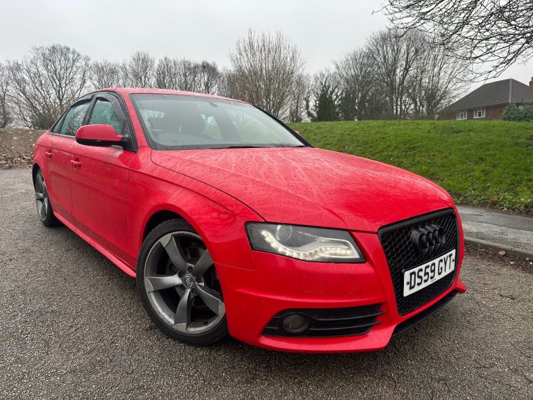 2010 Audi A4 S Line 2.0 TDi Hpi clear half leather interior 