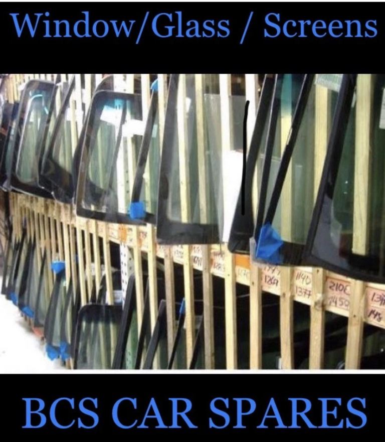 Ford Fiesta. Window Glass.  Front. 3 door model. . 