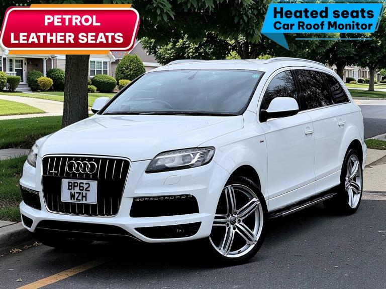 2013 Audi Q7 PETROL QUATTRO 4 WHEELS DRIVE ULEZ ALL HEATED SEATS Estate Petrol Automatic