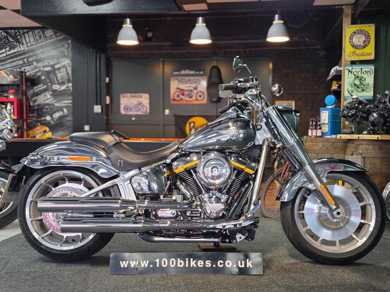 2025 HARLEY-DAVIDSON FAT BOY GRAY GHOST 1923cc 117 950 MILE'S 