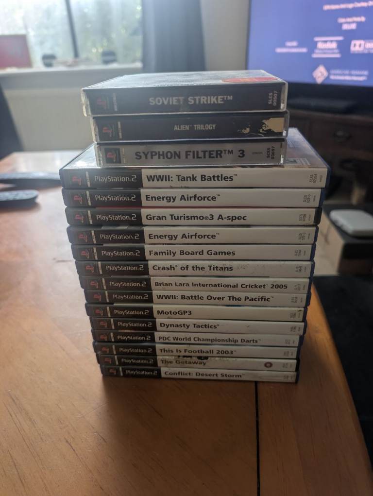 Ps1 and PS2 games