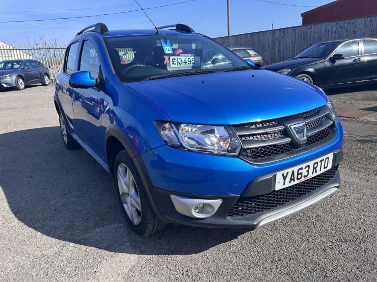 2014, DACIA SANDERO STEPWAY 0.9 TCe Laureate Blue Manual Petrol