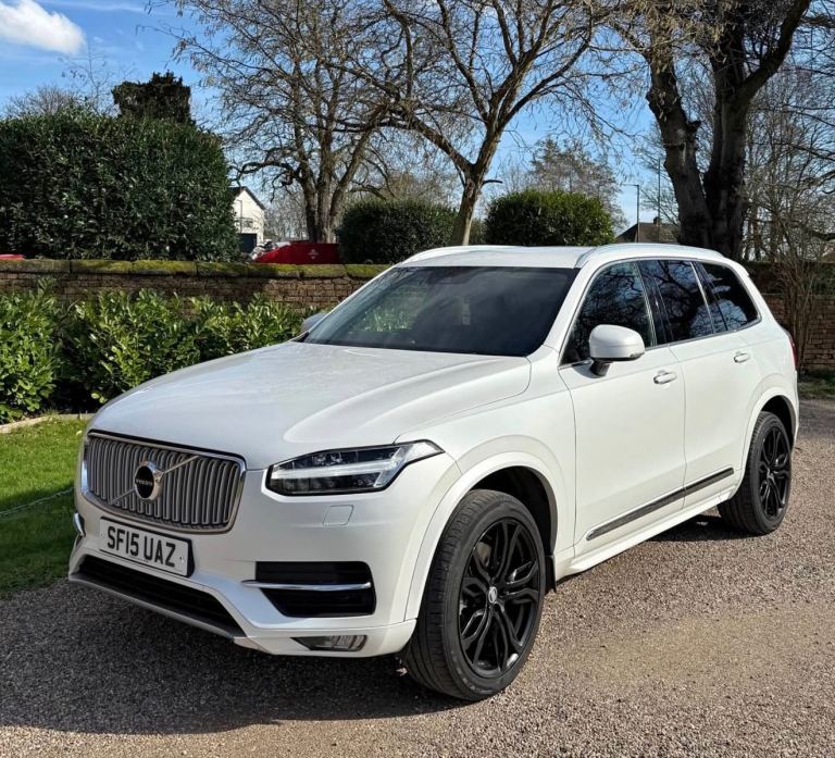 2015 Volvo XC90 Inscription 2.0D D5 Automatic ) AWD Pearl White | 7 Seaters  | FSH  | ULZE Euro 6