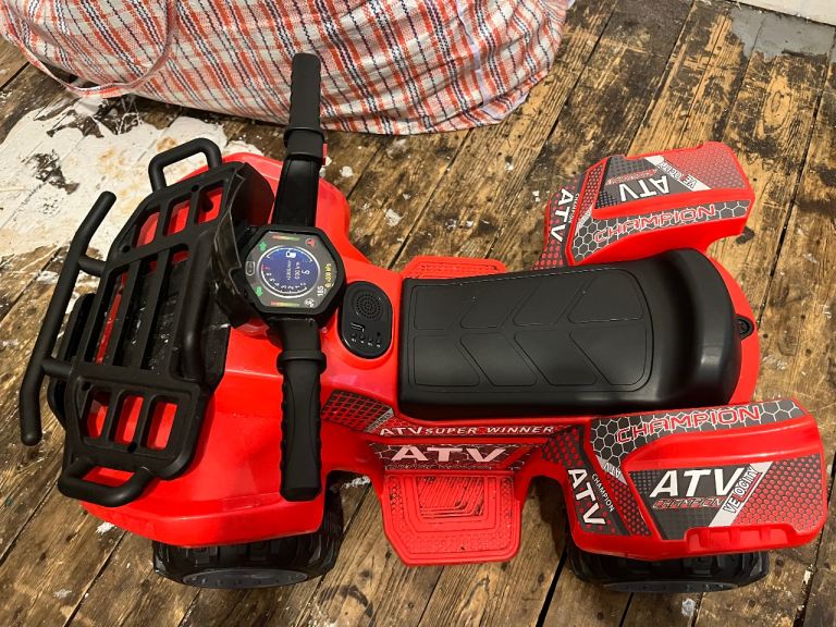 Toddler battery quad 