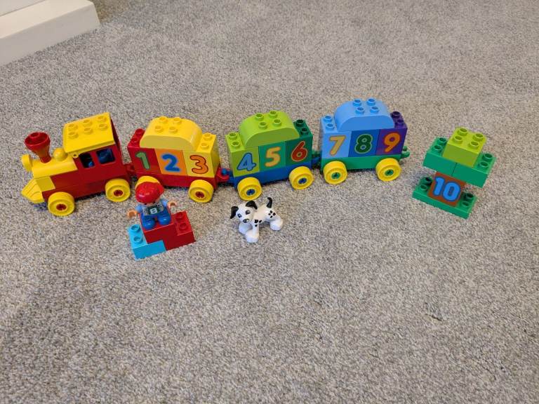 LEGO Duplo Number Train and Rocket sets – Good Condition, £10.00 for Sale