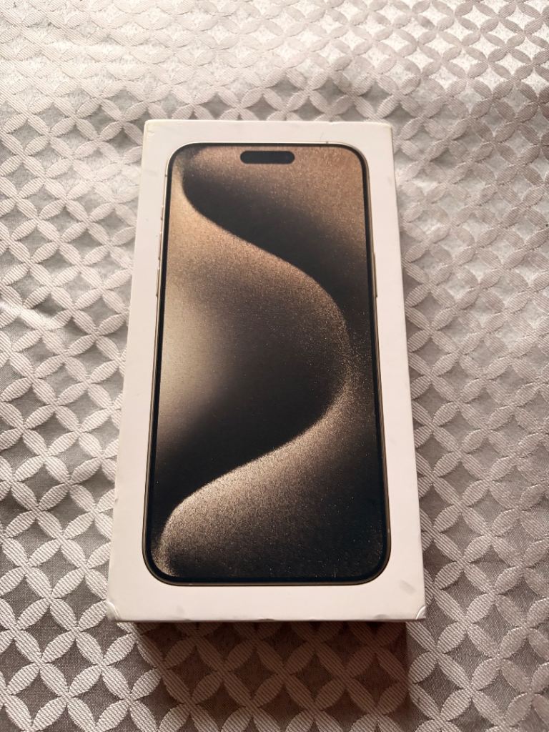 SOLD - iPhone 15 Pro Max 256GB in Natural Titanium