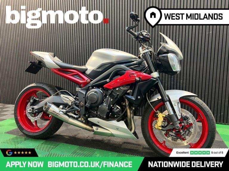 2015 15 TRIUMPH STREET TRIPLE 675 RX  FINANCE SPECIALISTS APPLY NOW