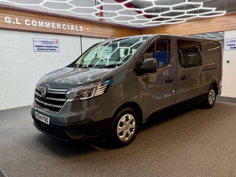 2024 24 RENAULT TRAFIC 2.0 DCI BLUE LL30 ADVANCE CREW VAN DOUBLE CAB 6DR L2 * AI