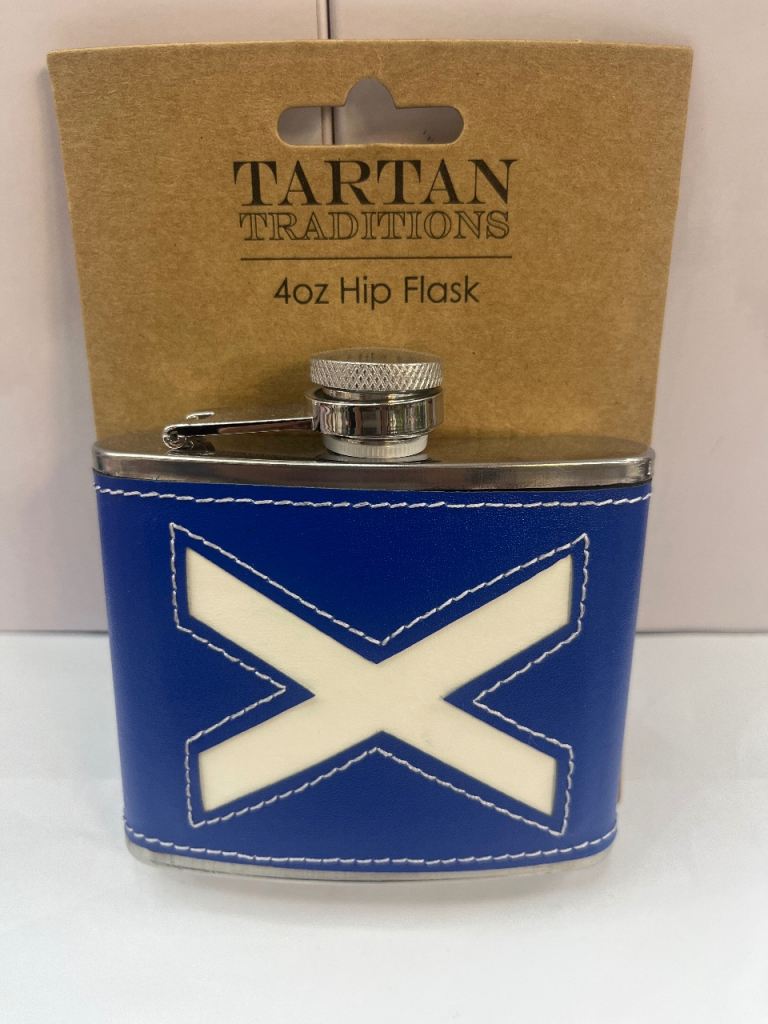 Tartan Traditions 4oz Hip Flask