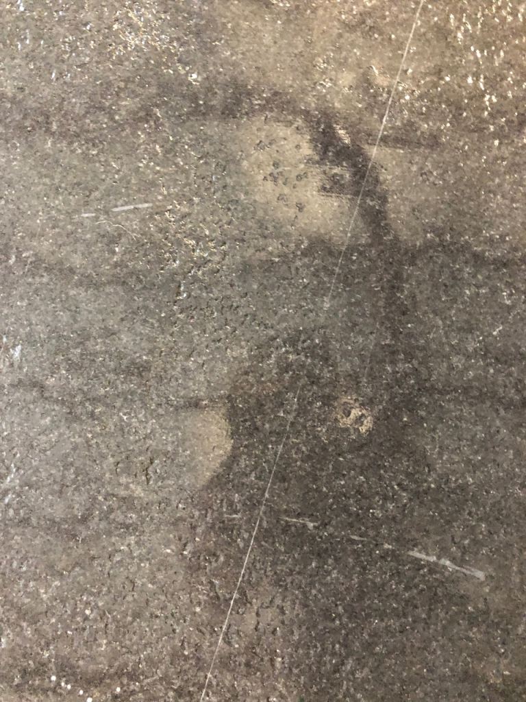 SOLID STONE FLOOR TILES, BLACK/GREY, 20mm thick.