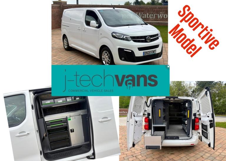 2020 Vauxhall Vivaro / Renault Trafic 1.5d 100PS Sportive H1 Van ***Workshop Van*** PANEL VAN Die...