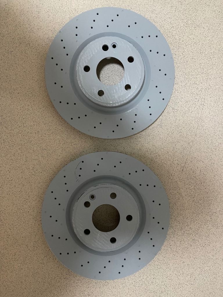 Mercedes Front Disc Brakes and Pads