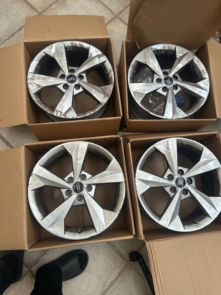 Original Audi a3 18” alloy rims