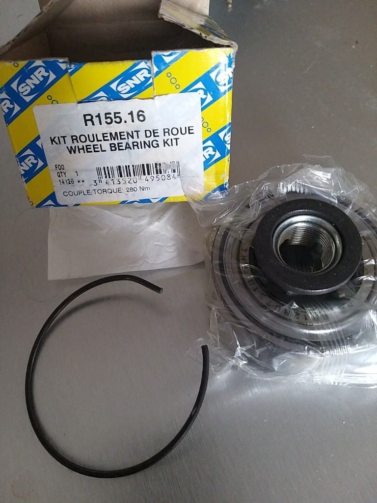 Energized Customs Front Wheel Bearing Kit (Pair) For Renault Megane Mk3 2008-2016