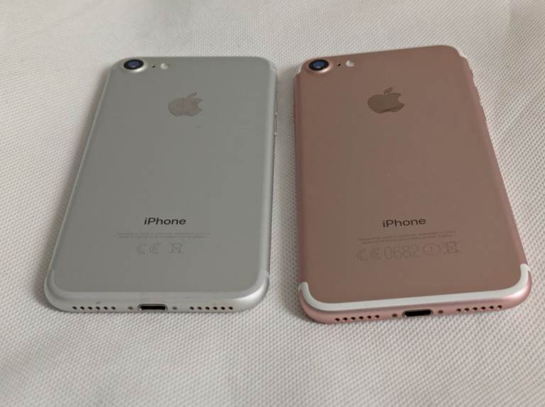 iPhone 7 32GB unlocked £55 each cheap phone for work, business, personal use 