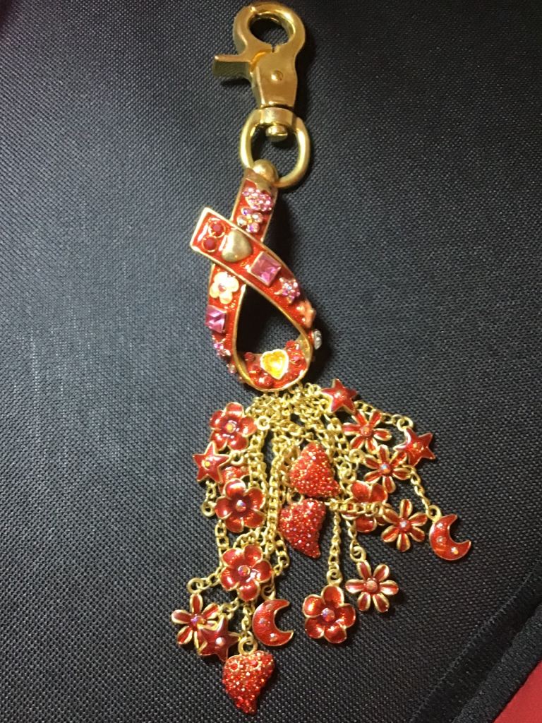Butler & Wilson Breast Cancer Care Bag Charm