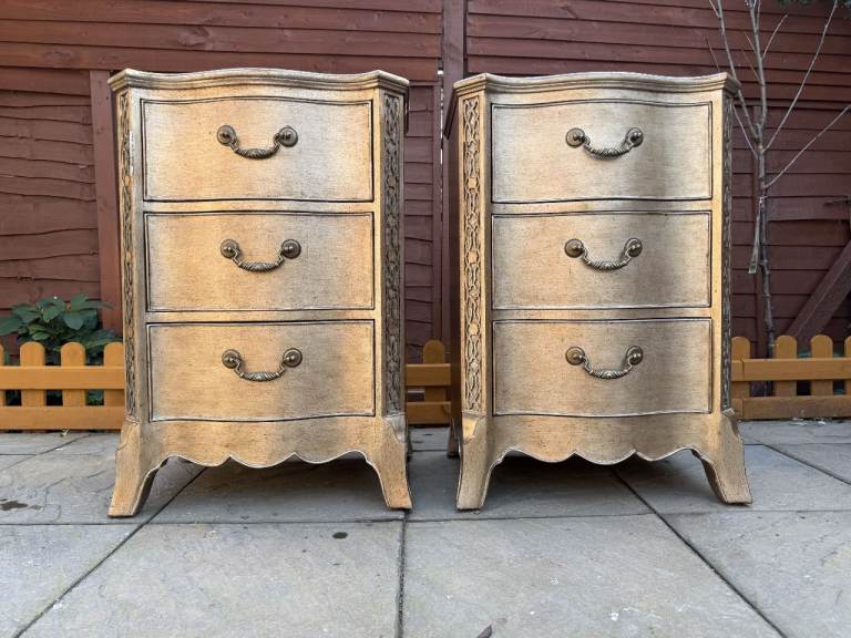 Pair of And So To Bed Georgian Leafed Bedside Chests – Good Condition - RRP £5,080 