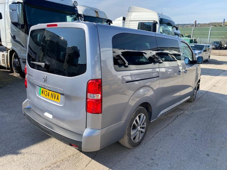 2024 PEUGEOT TRAVELLER BUSINESS VIP 8 SEATER AUTO ELECTRIC MPV DAMAGED SALVAGE