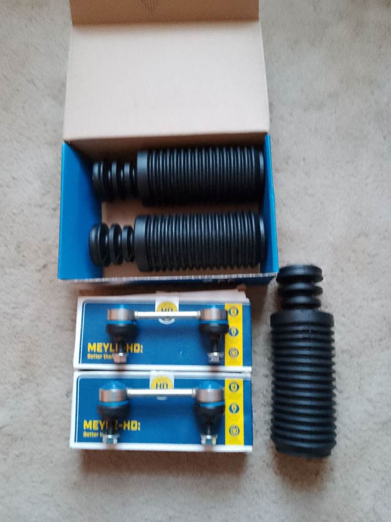 Boge nissan x trail T30 shock absorber dust cover and drop links 