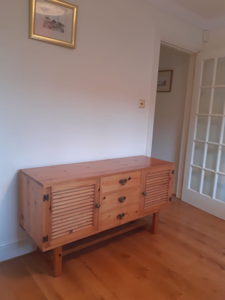 Pine Sideboard by Hamlet of Bristol. 1970’s Retro. 