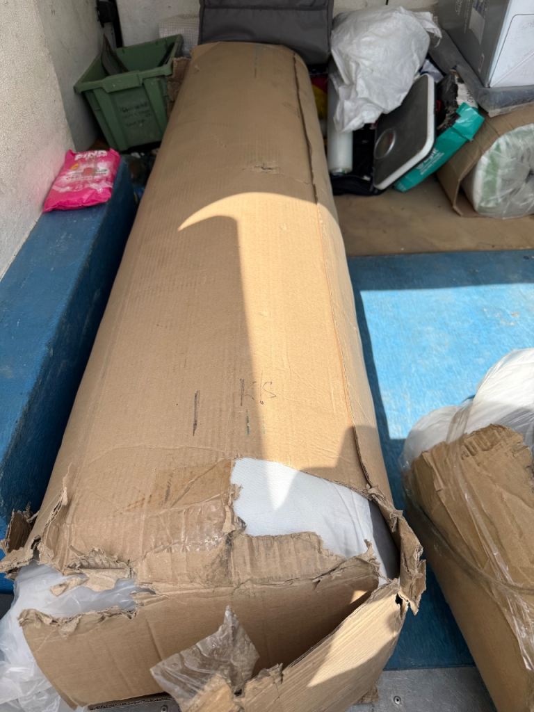 King Size 150cm wide NEW spring mattress this is rolled so will fit in most cars